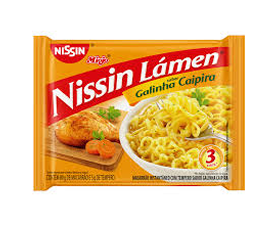 Macarrão Instantâneo Nissin 85g Galinha Caipira